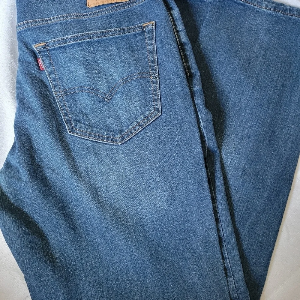 Levi's 541 Blue Straight Jeans Classic Everyday Size 36